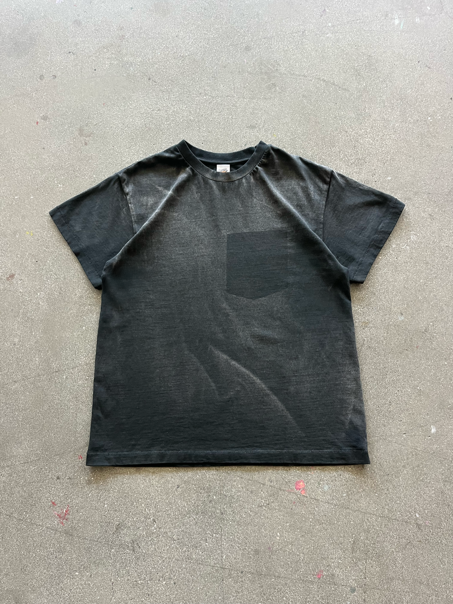 BLACK GHOST POCKET TEE