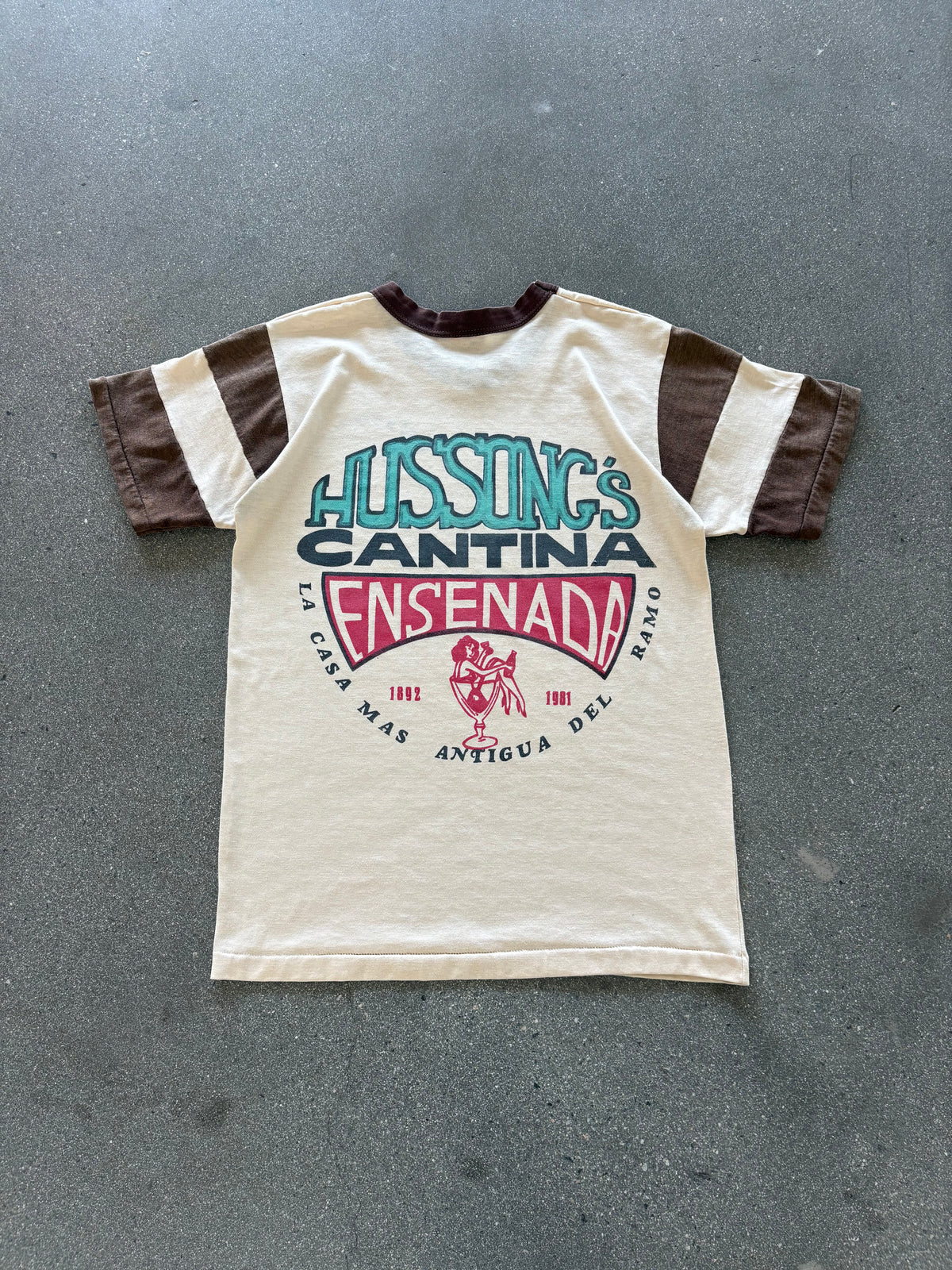 80’S TWO TONED “HUSSON’S CANTINA” JERSEY - S/M