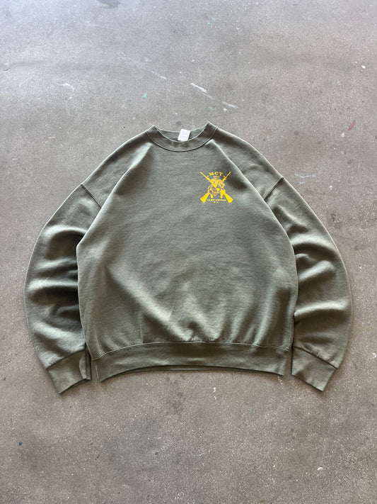 90’S MINT “MCT CAMP” CREWNECK - BOXY L