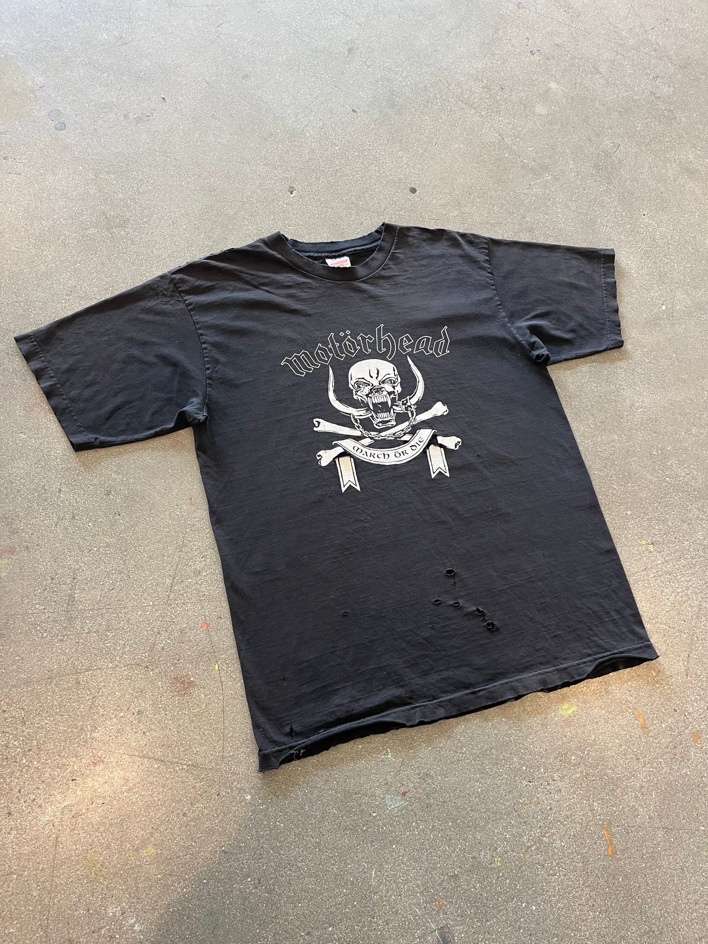 90’S DISTRESSED “MOTÖRHEAD” TEE - L