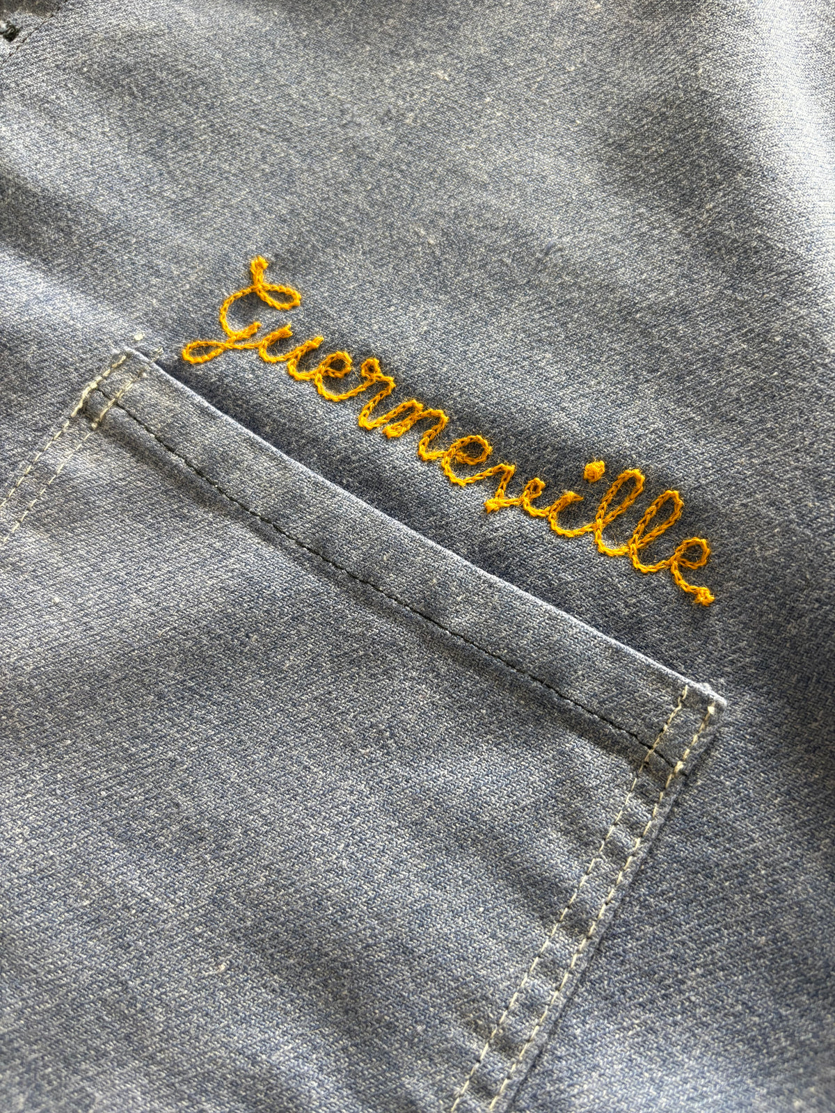 70’S LIGHTWEIGHT CHAINSTITCH CHORE JACKET - XL