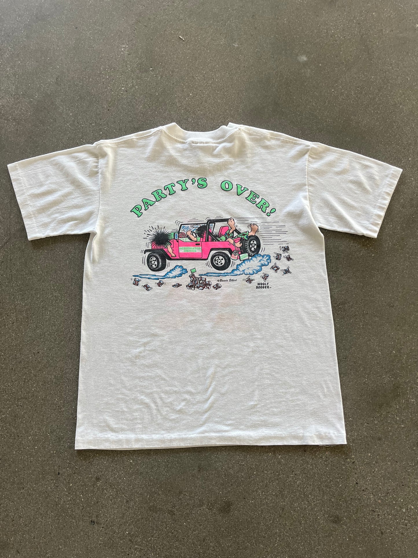 90’S “DESIGNATED DRINKER” TEE - L