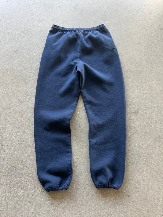 90’S NAVY BLUE RUSSELL ATHLETIC SWEATPANTS - L