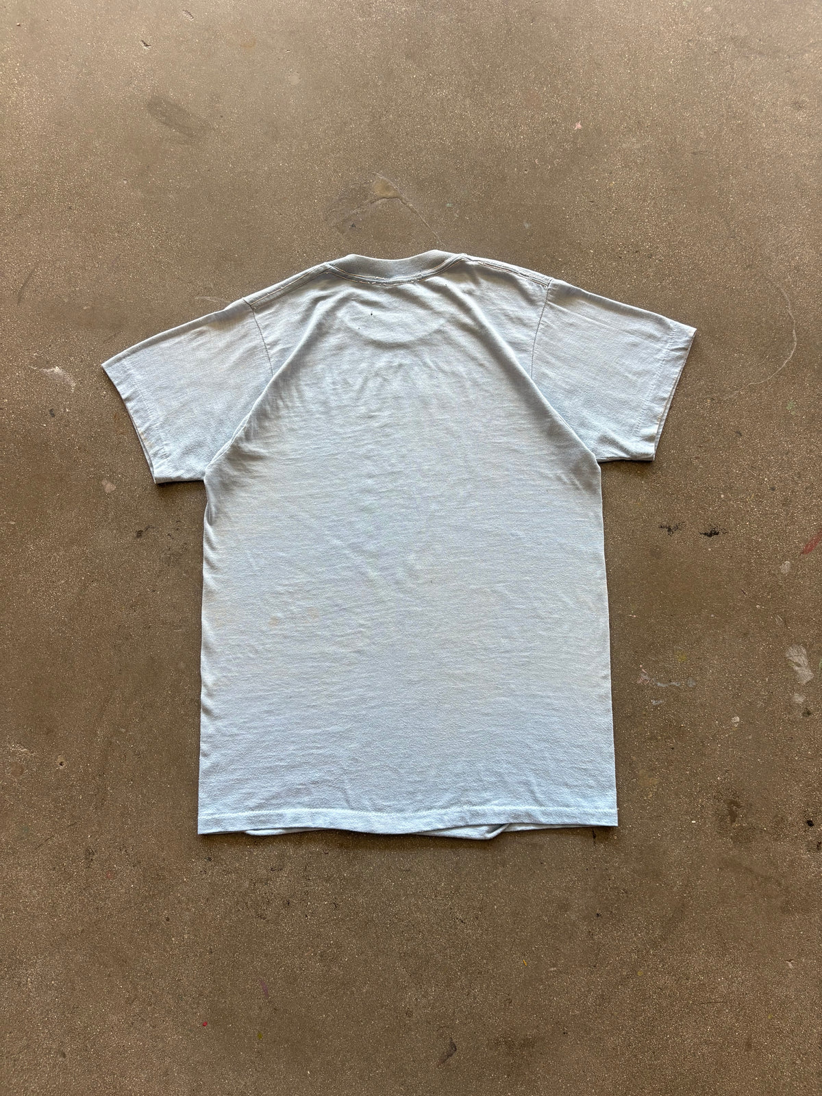 70’S BABY BLUE “ILLINOIS” TEE - S
