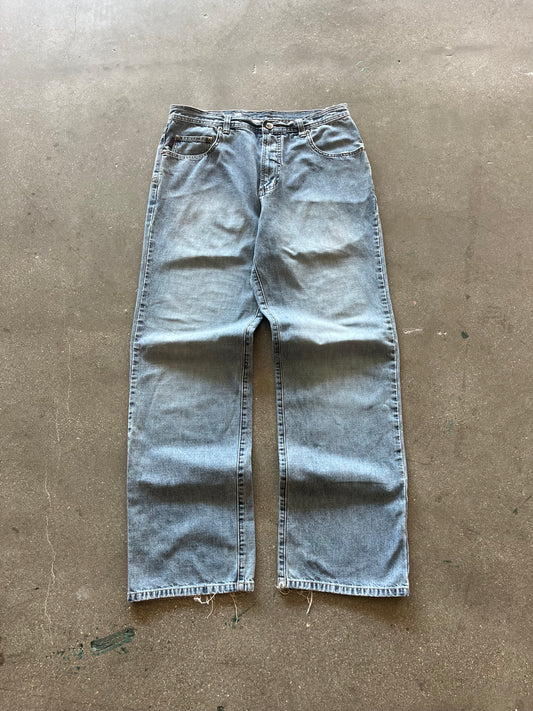 2000’S OAKLEY INDUSTRIAL LIGHT WASH DENIM - 33