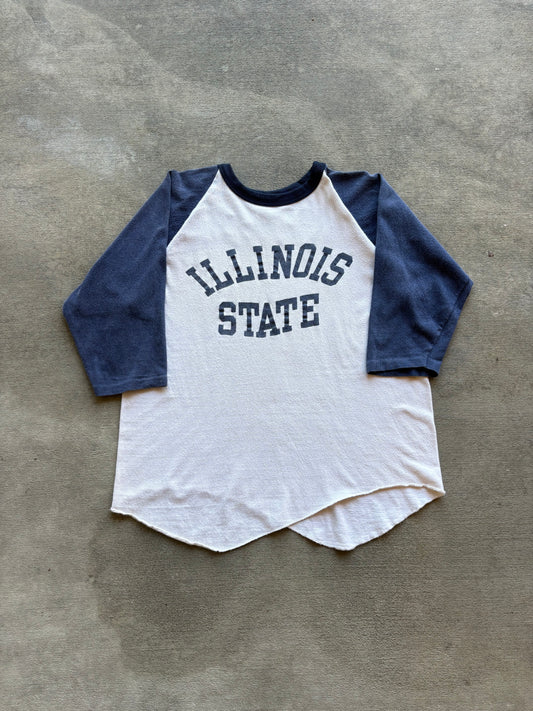 70’S ILLINOIS STATE BASEBALL TEE - L