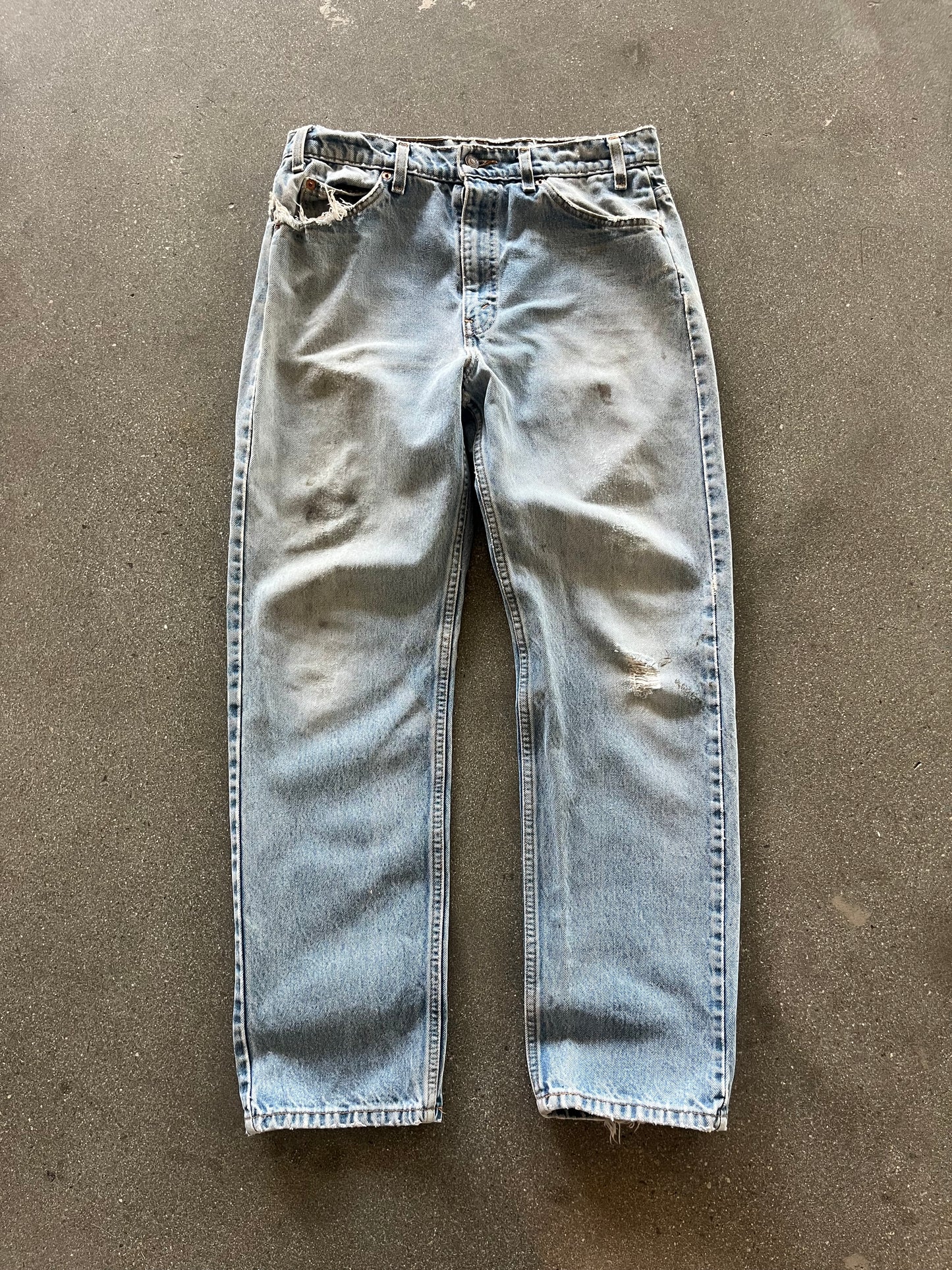 90’S ORANGE TAB 505 LEVI’S - 34