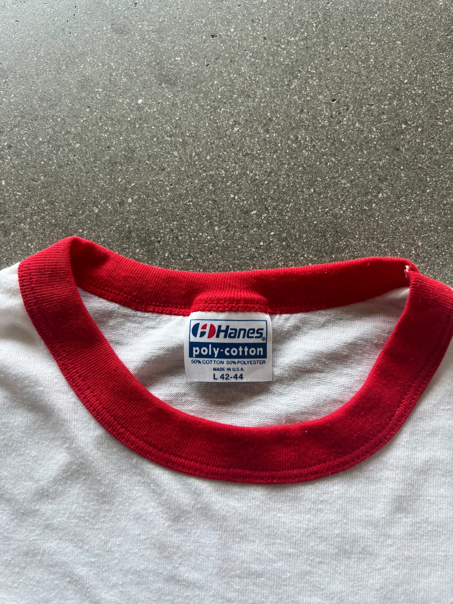 80’S “ITALIAN GIRLS BEST IN THE WORLD” RINGER - M/L