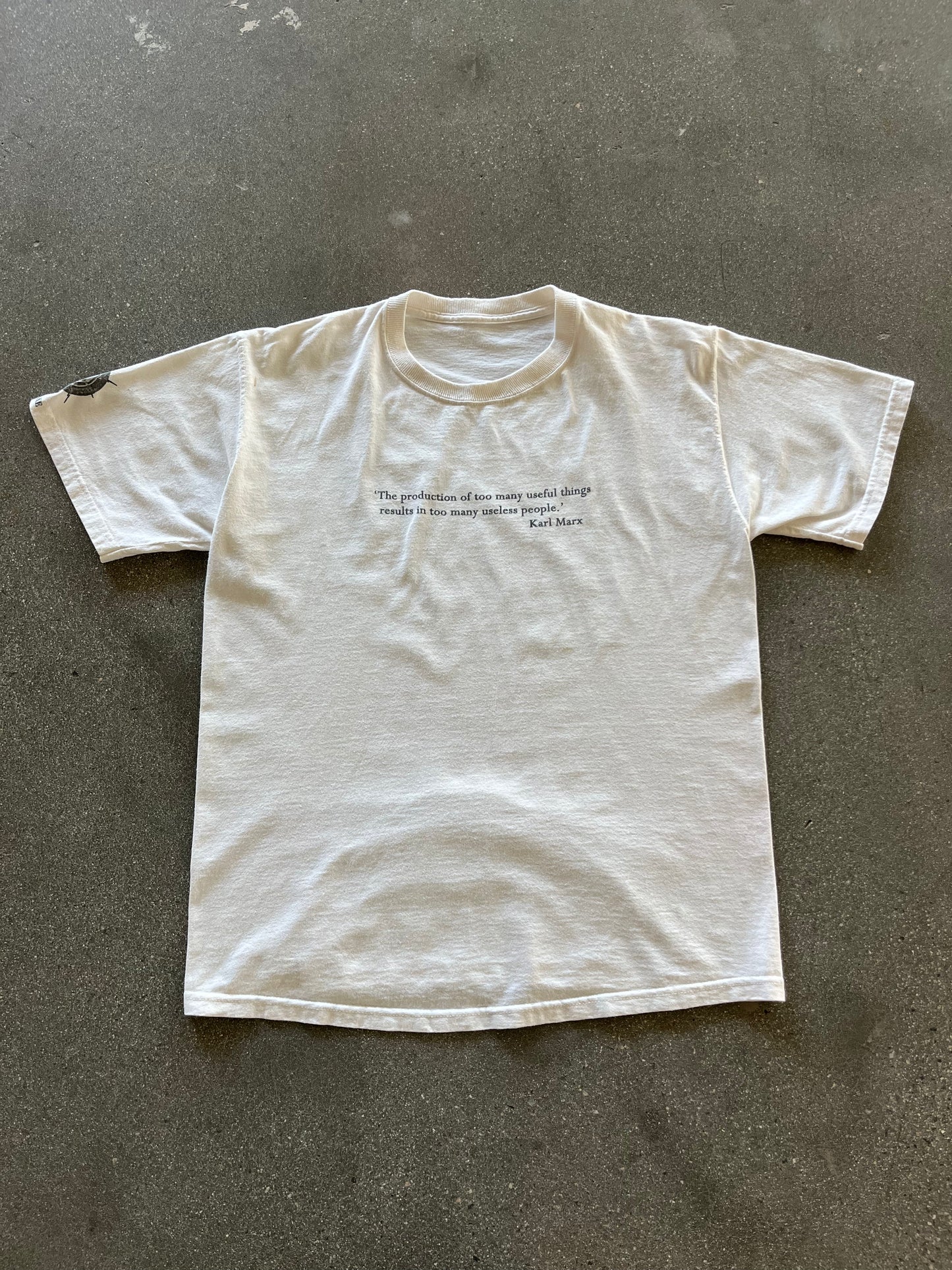 2000’S KARL MARX QUOTE TEE - M