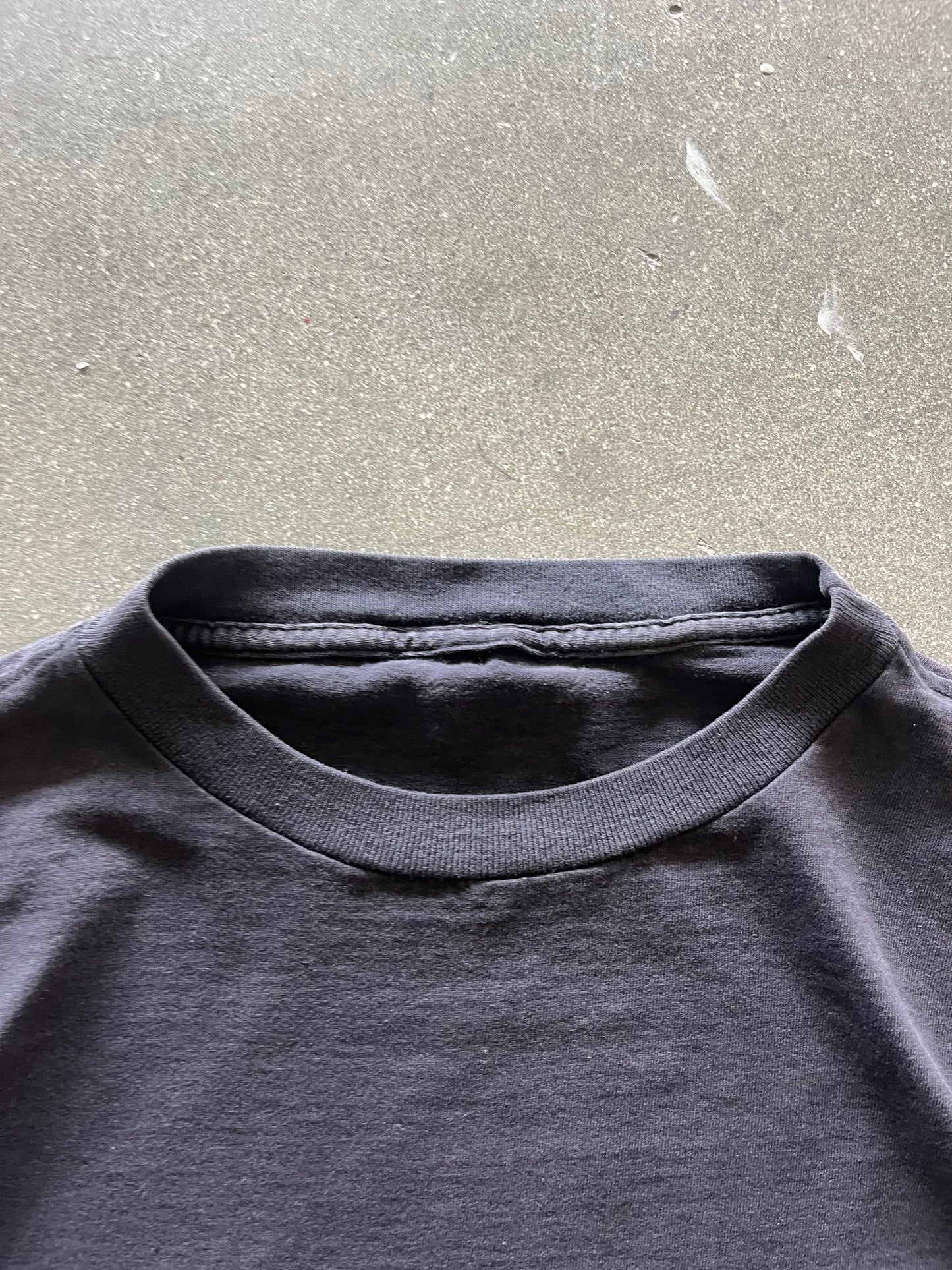 90’S BLACK POCKET TEE - BOXY M/L