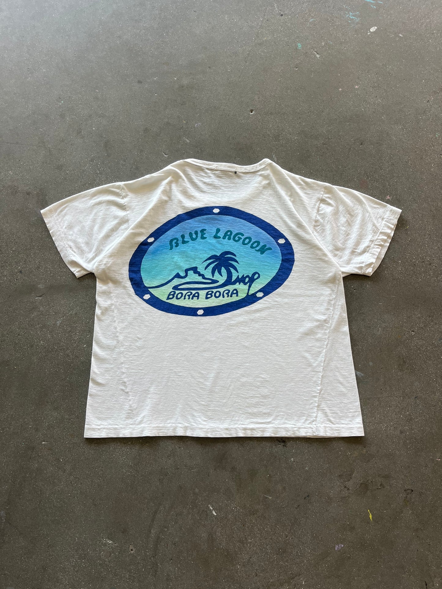 80’S “BLUE LAGOON” RESTAURANT TEE - BOXY M