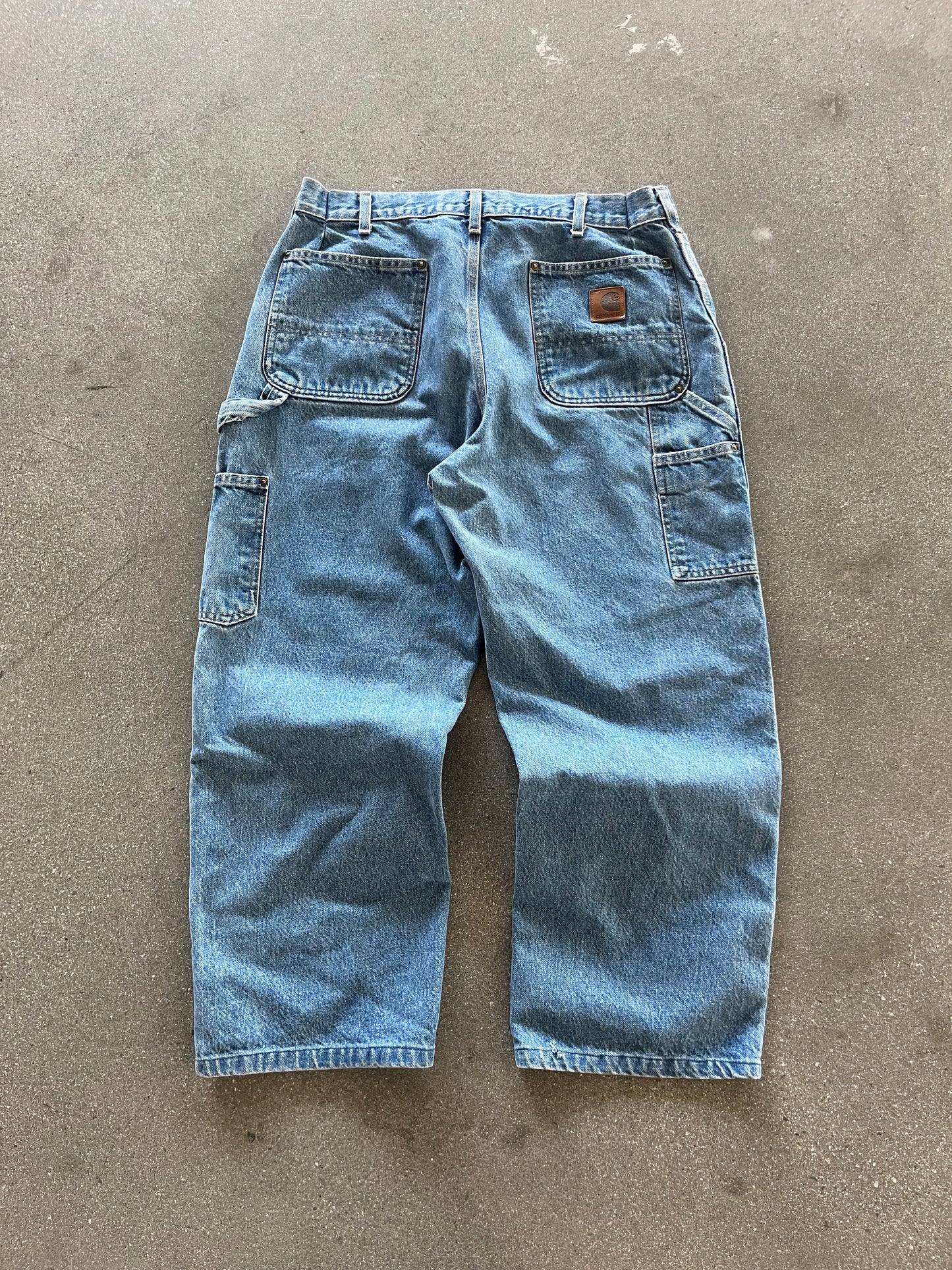 90’S CARHARTT DOUBLE KNEE JEANS - 36