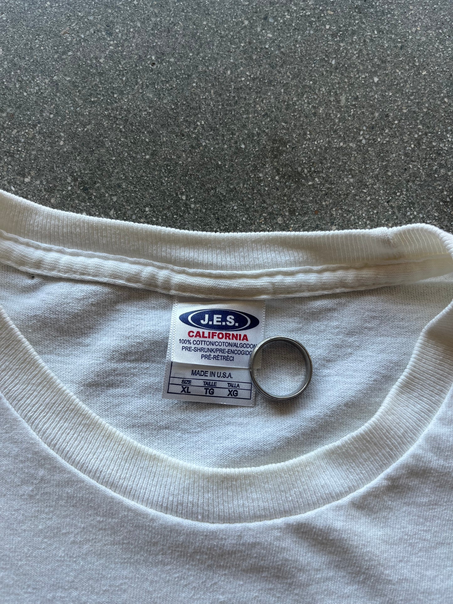90’S “SARCASM IS JUST ONE MORE FREE SERVICE” TEE - BOXY L
