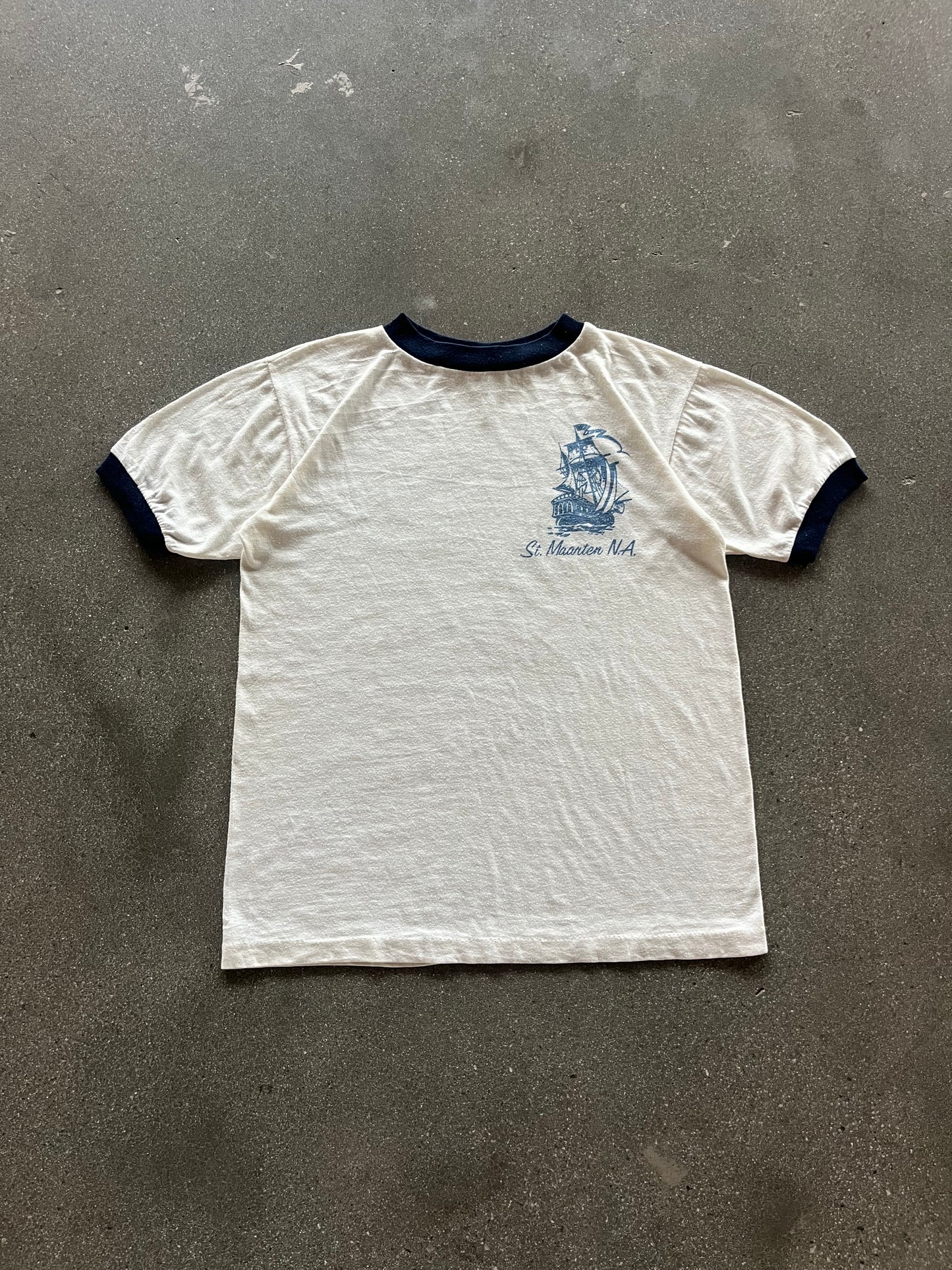80’S “ST. MAARTEN” SHIP RINGER - M
