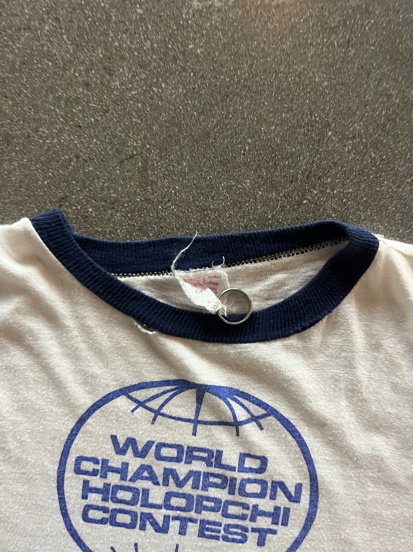 70’S “HOLOPCHI WORLD CHAMPION” RINGER - M