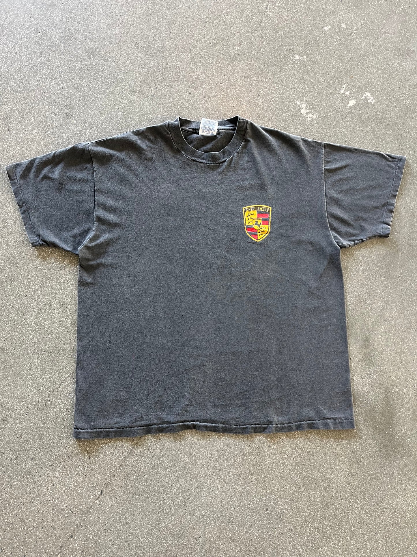 90’S FADED PORSCHE TEE - BOXY L