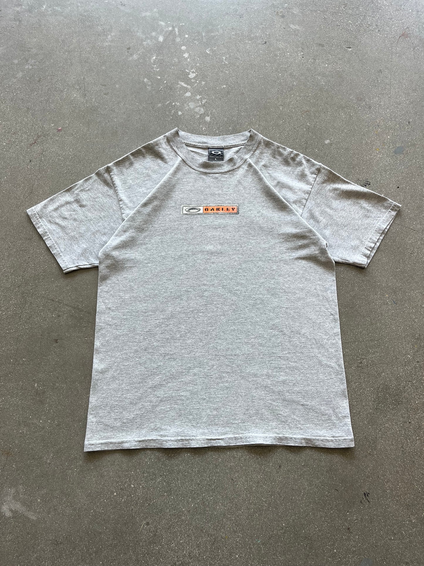 90’S OAKLEY SOFTWARE BOX LOGO TEE - L
