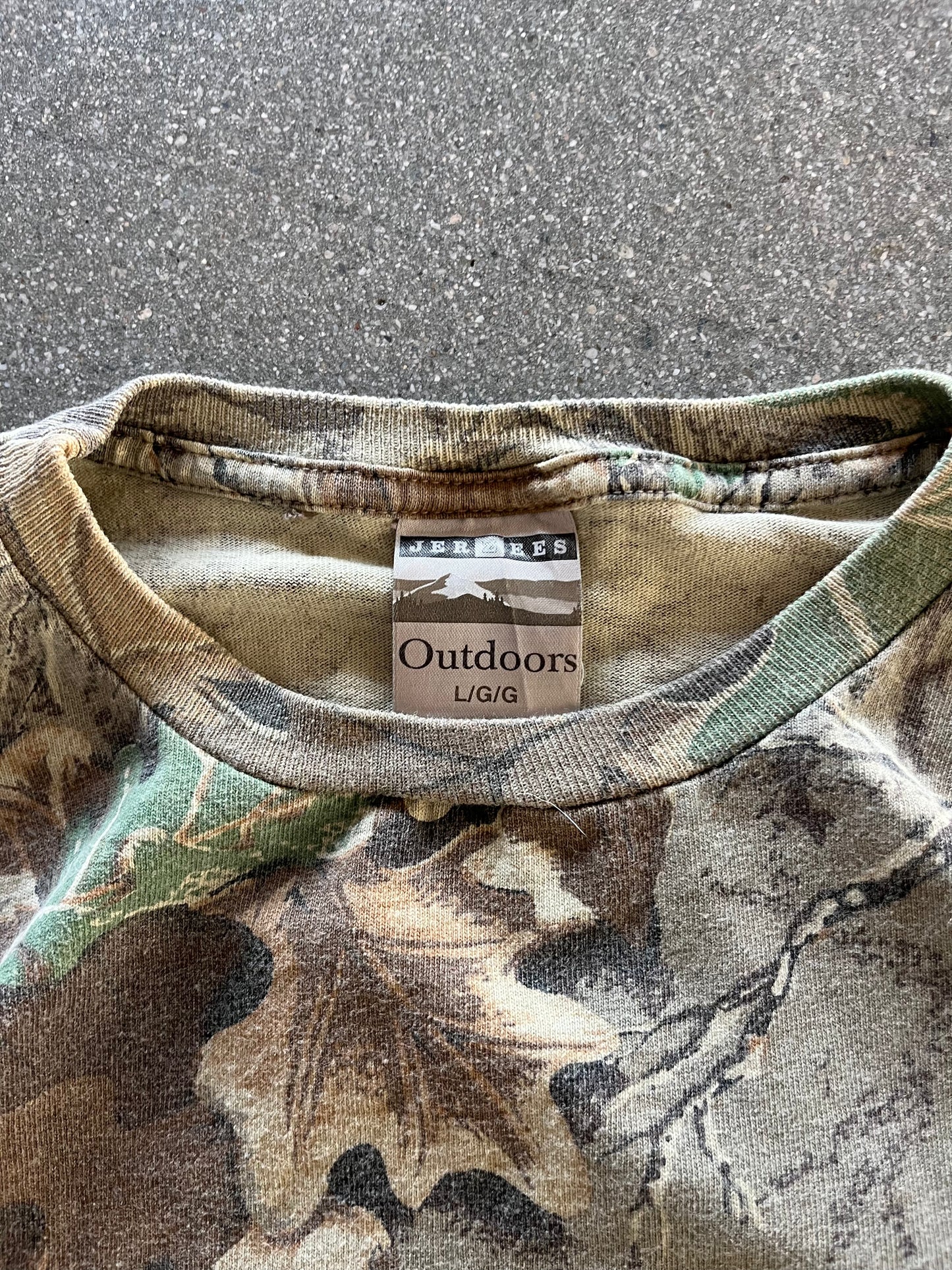 90’S REALTREE CAMO POCKET LONGSLEEVE - BOXY L