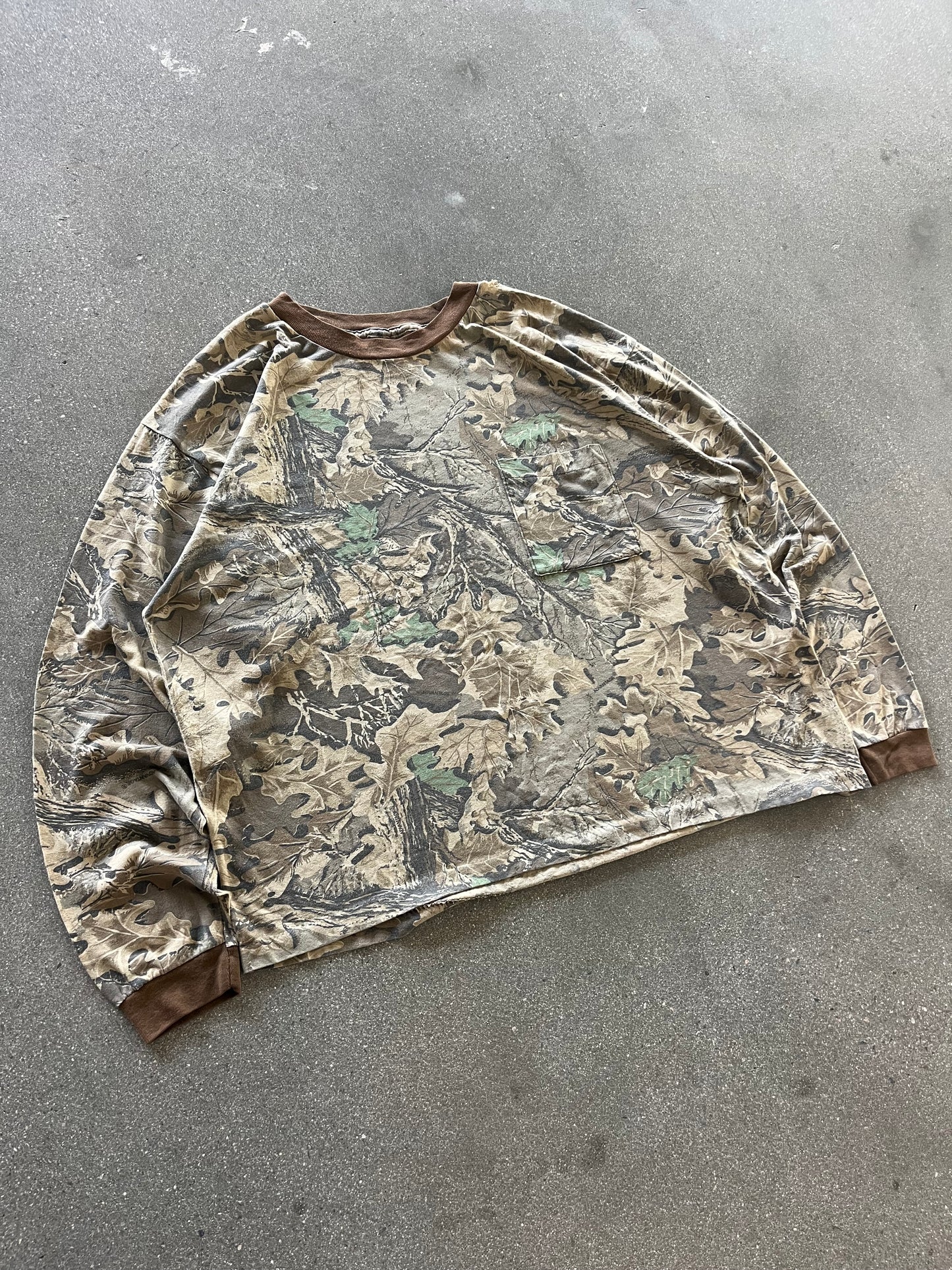 90’S REALTREE POCKET LONGSLEEVE - BOXY L/XL