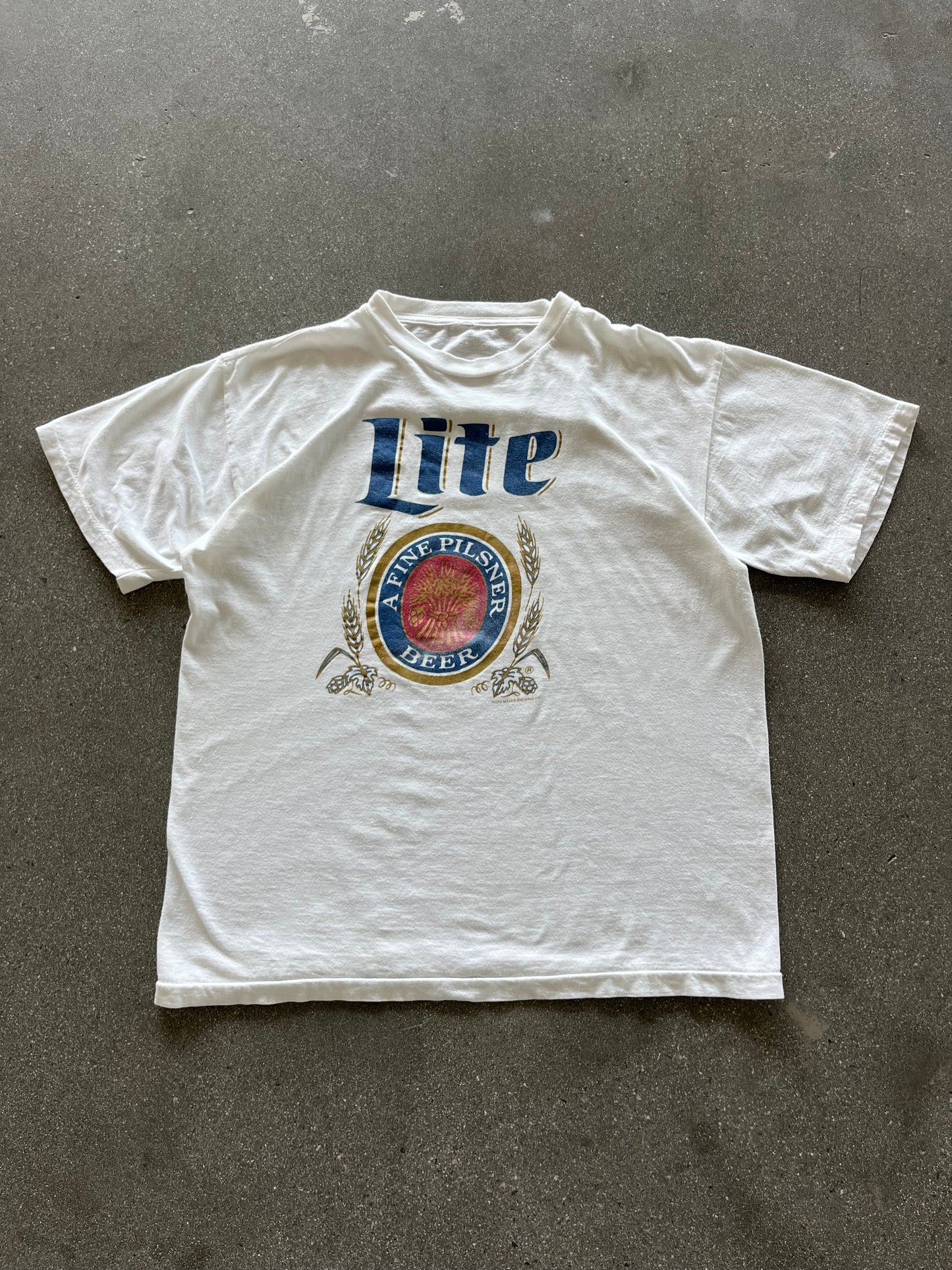 90’S “MILLER LITE” TEE - BOXY L