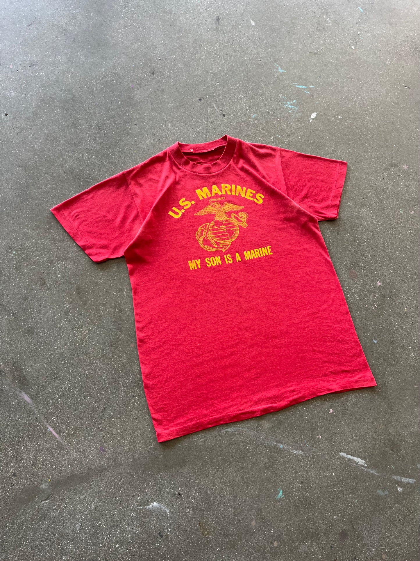 80’S “MY SON IS A MARINE” TEE - M