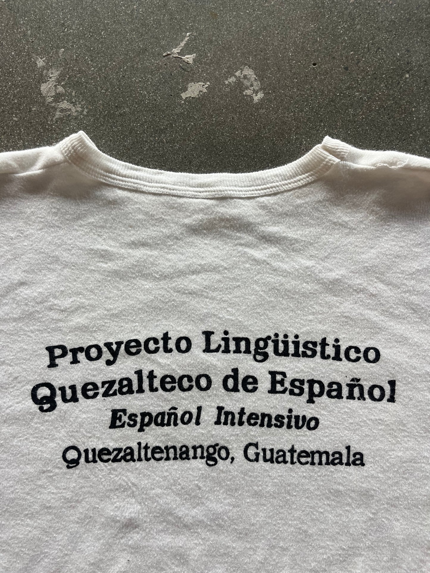 80’S “DE LOS PUEBLOS” SWEAT TEE - L