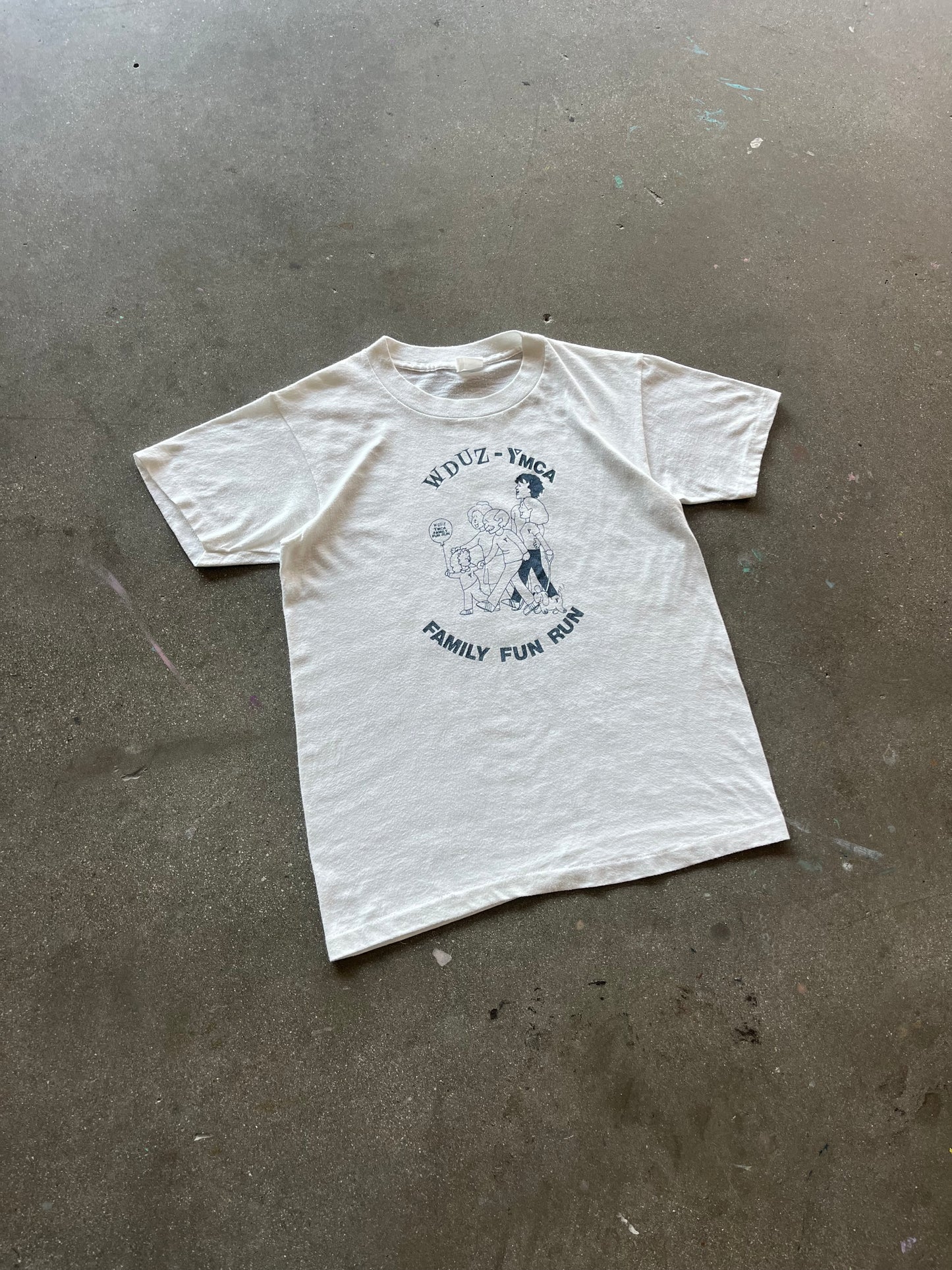 80’S “YMCA FUN RUN” BABY TEE - S/M