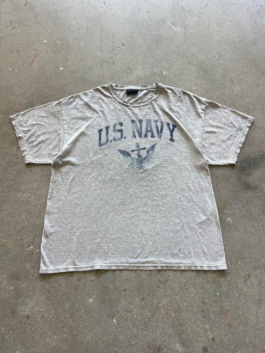 2000’S FADED U.S. NAVY TEE - BOXY XL