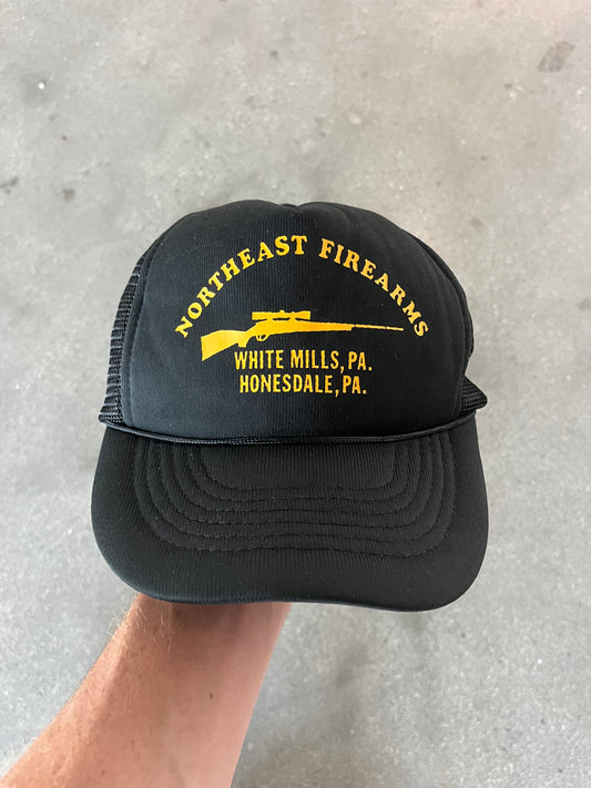 90’S “NORTHEAST FIREARMS” TRUCKER - ONE SIZE