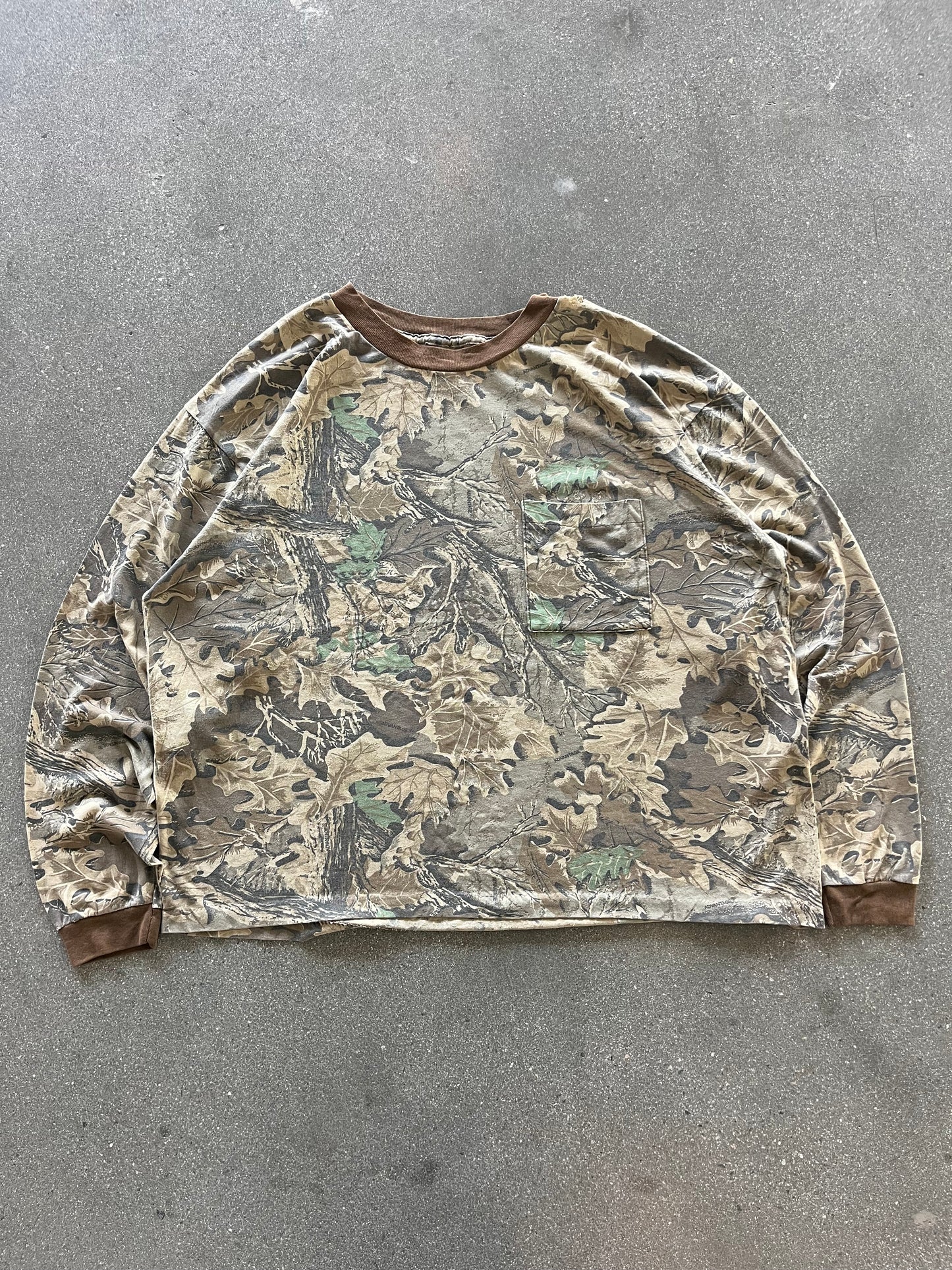 90’S REALTREE POCKET LONGSLEEVE - BOXY L/XL