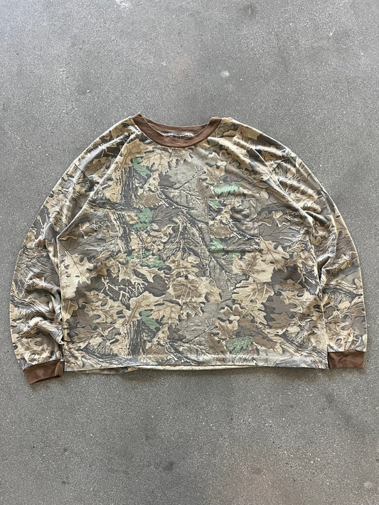 90’S REALTREE POCKET LONGSLEEVE - BOXY L/XL