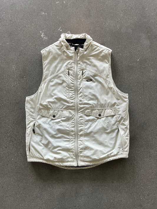 2000’S IVORY OAKLEY SOFTWARE VEST - BOXY L