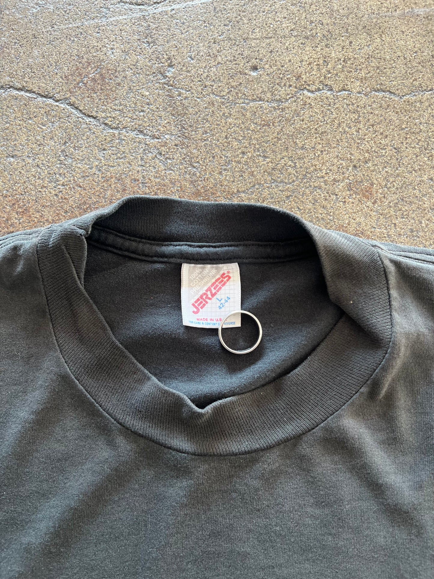 90’S TRASHED “RUSS” TEE - BOXY M/L