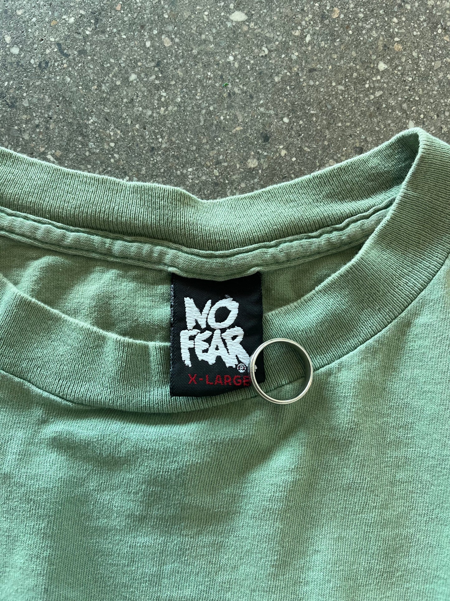 90’S “YOU LET UP YOU LOSE” NO FEAR TEE - BOXY L/XL