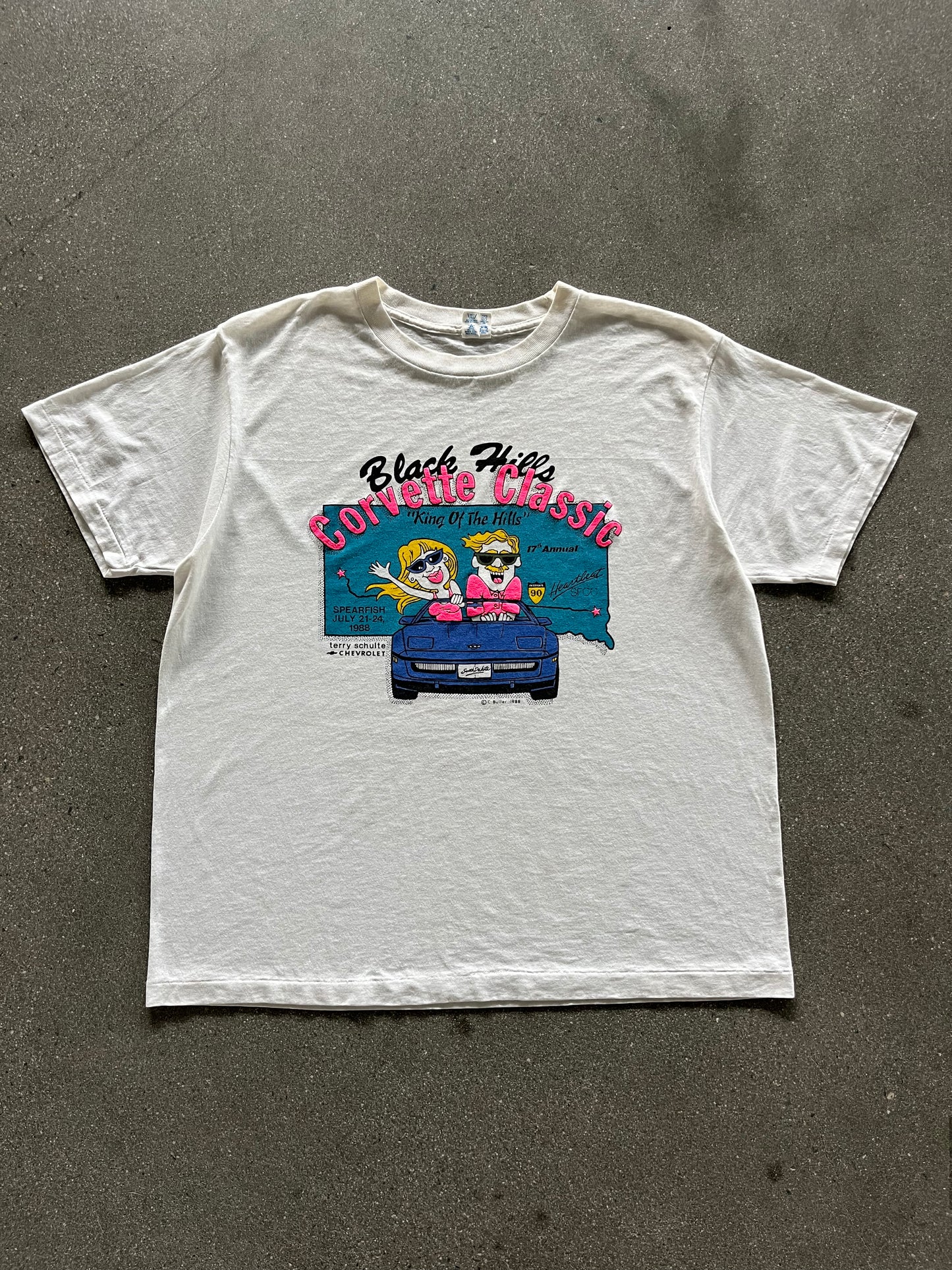 80’S CORVETTE CLASSIC TEE - BOXY L