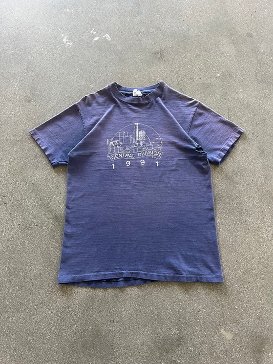 90’S FADED “CENTRAL DIVISION” TEE - M