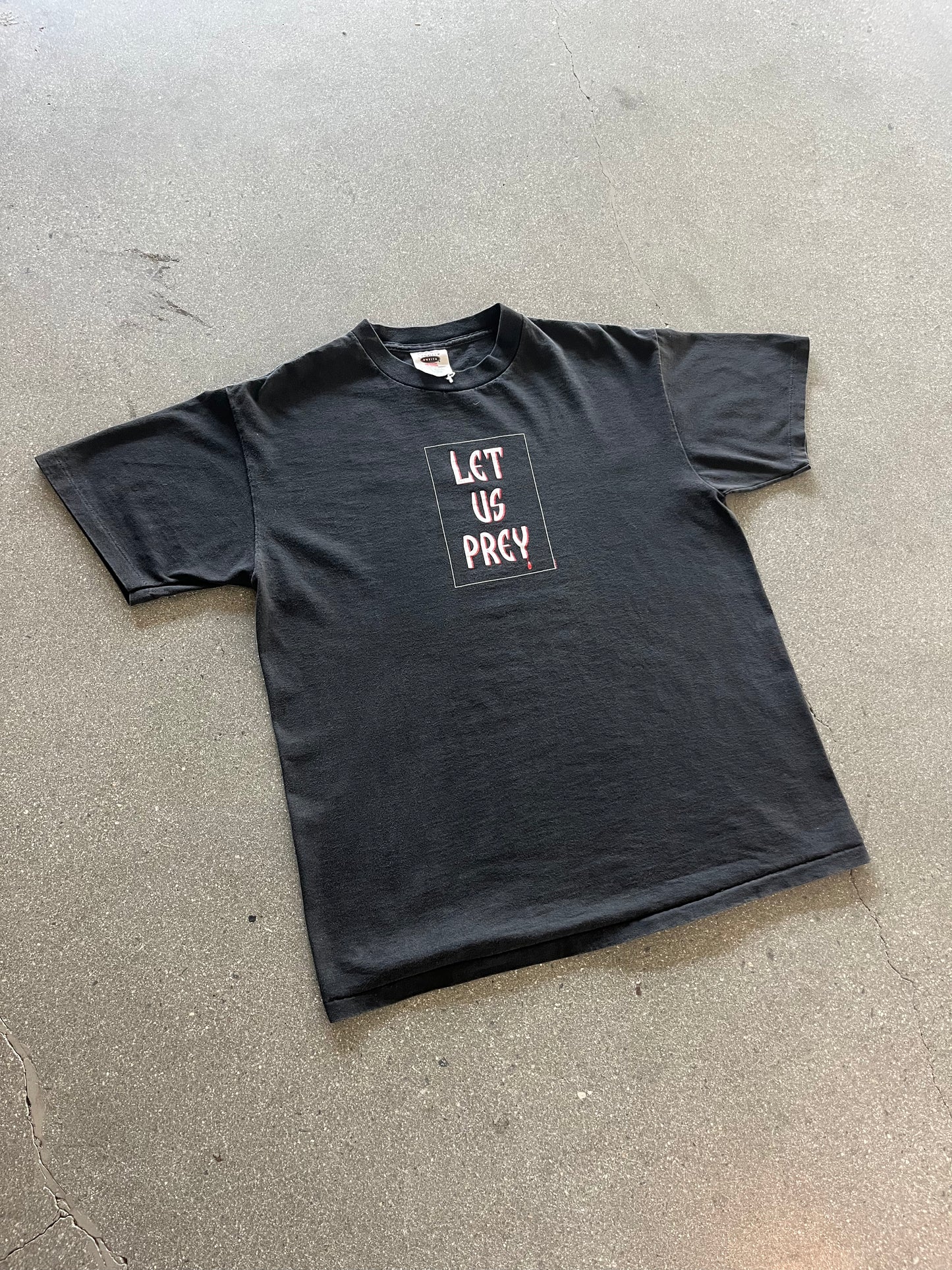90’S “LET US PREY” TEE - M/L