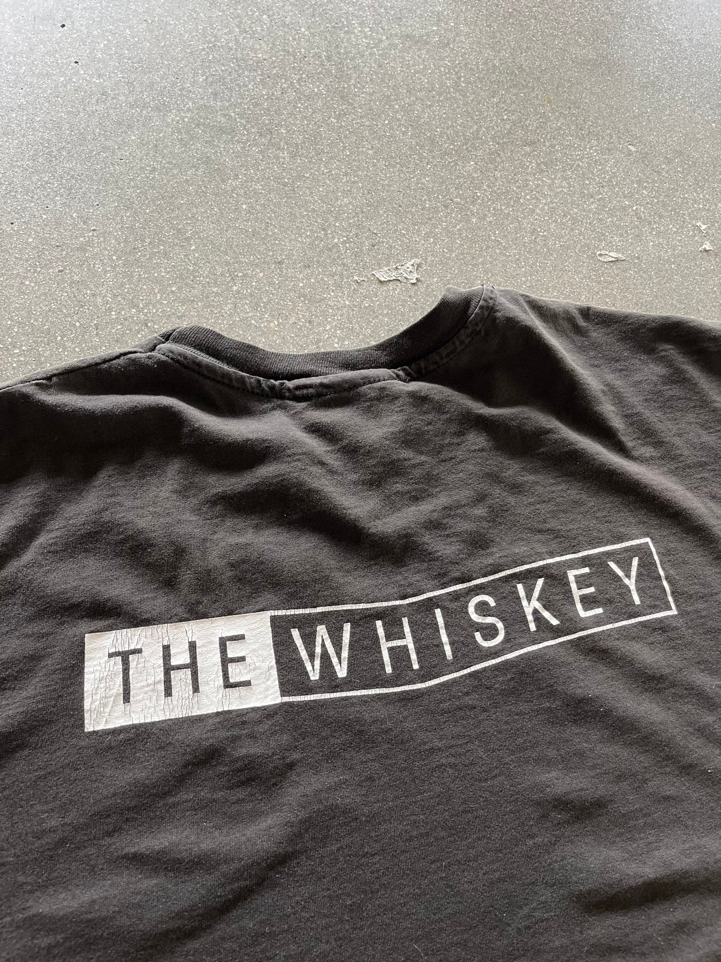 90’S FADED “THE WHISKEY” TEE - BOXY M/L