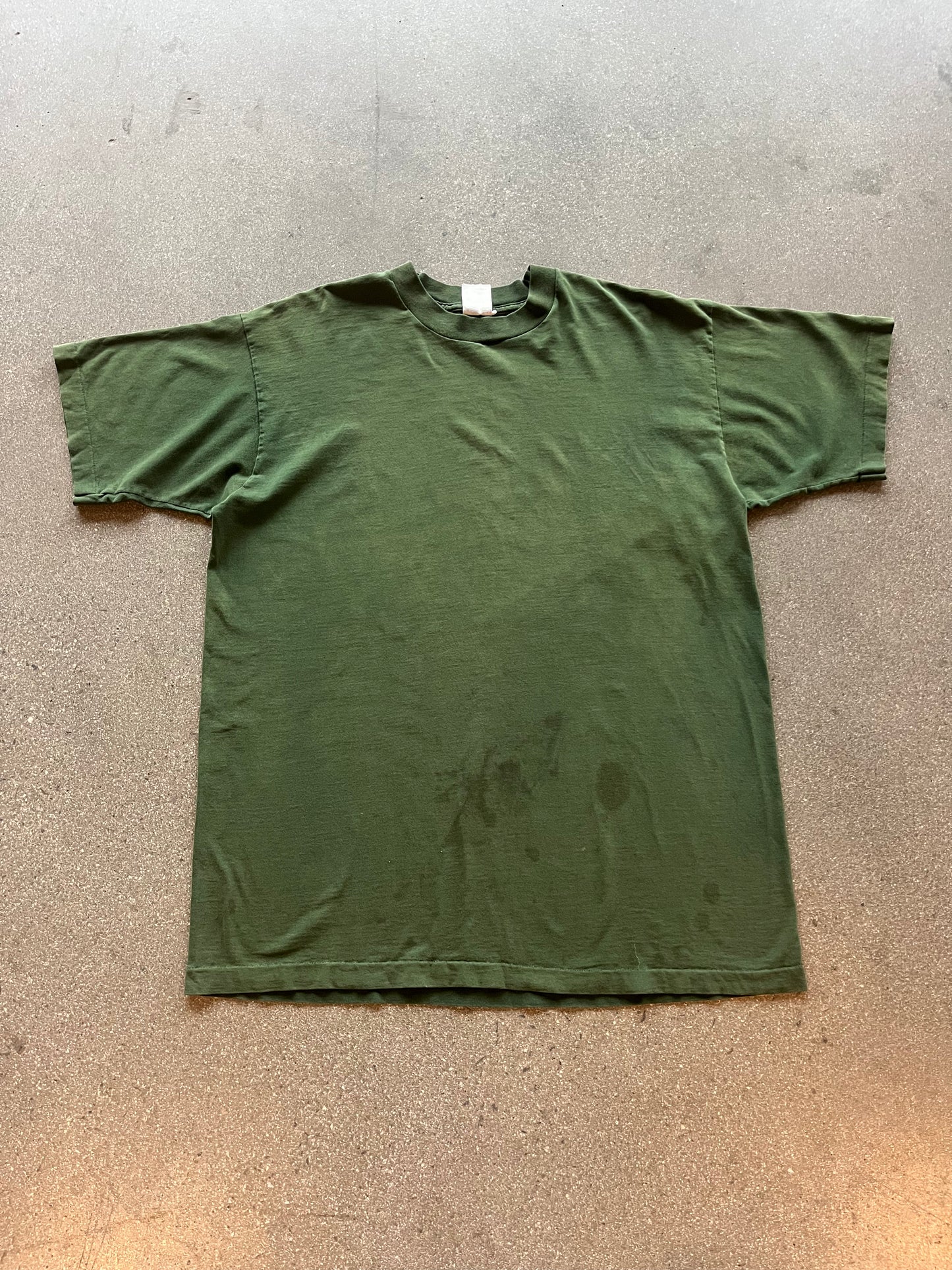 90’S FADED FOREST GREEN BLANK - XL
