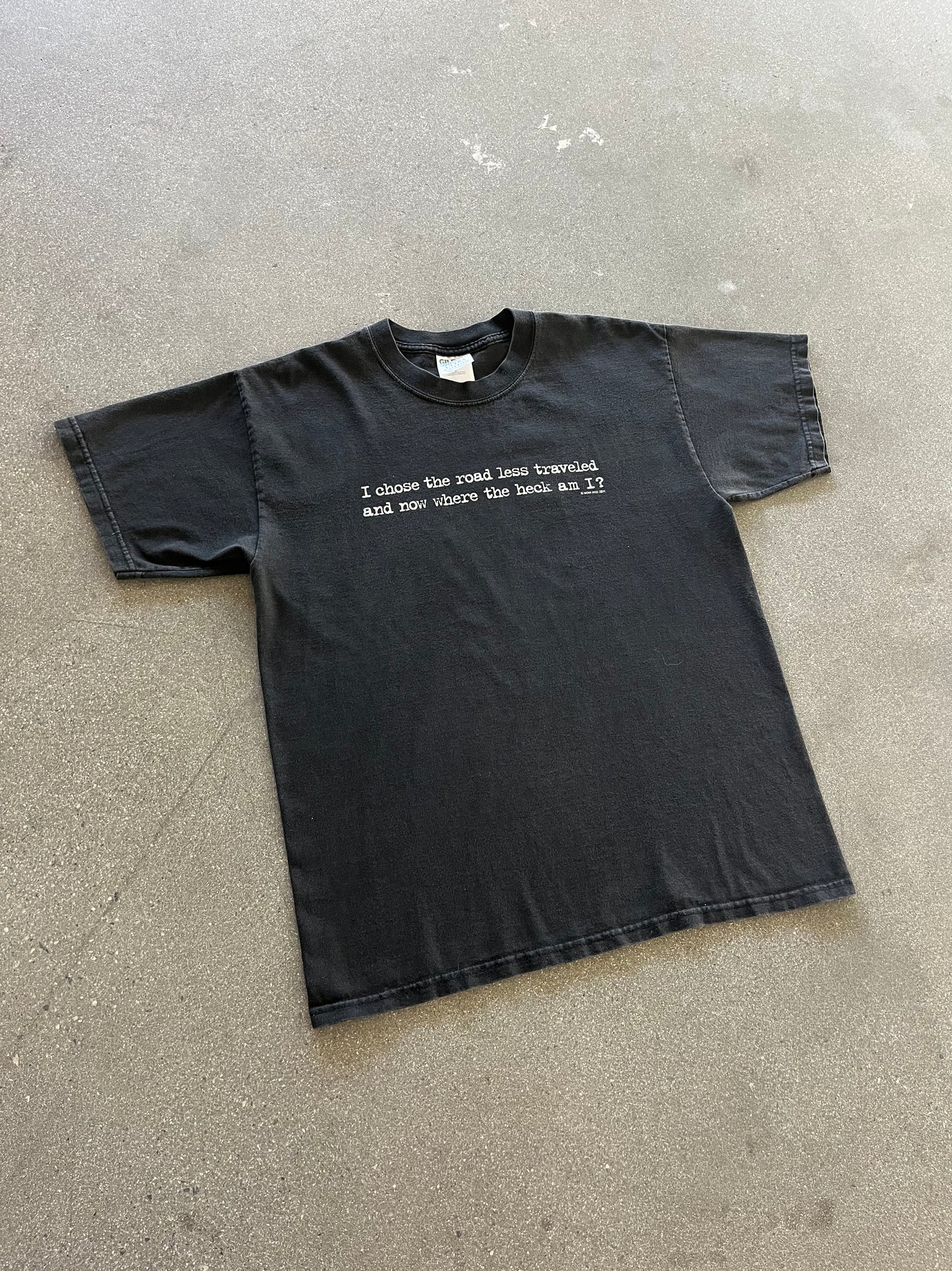 2000’S “WHERE THE HECK AM I?” TEE - L