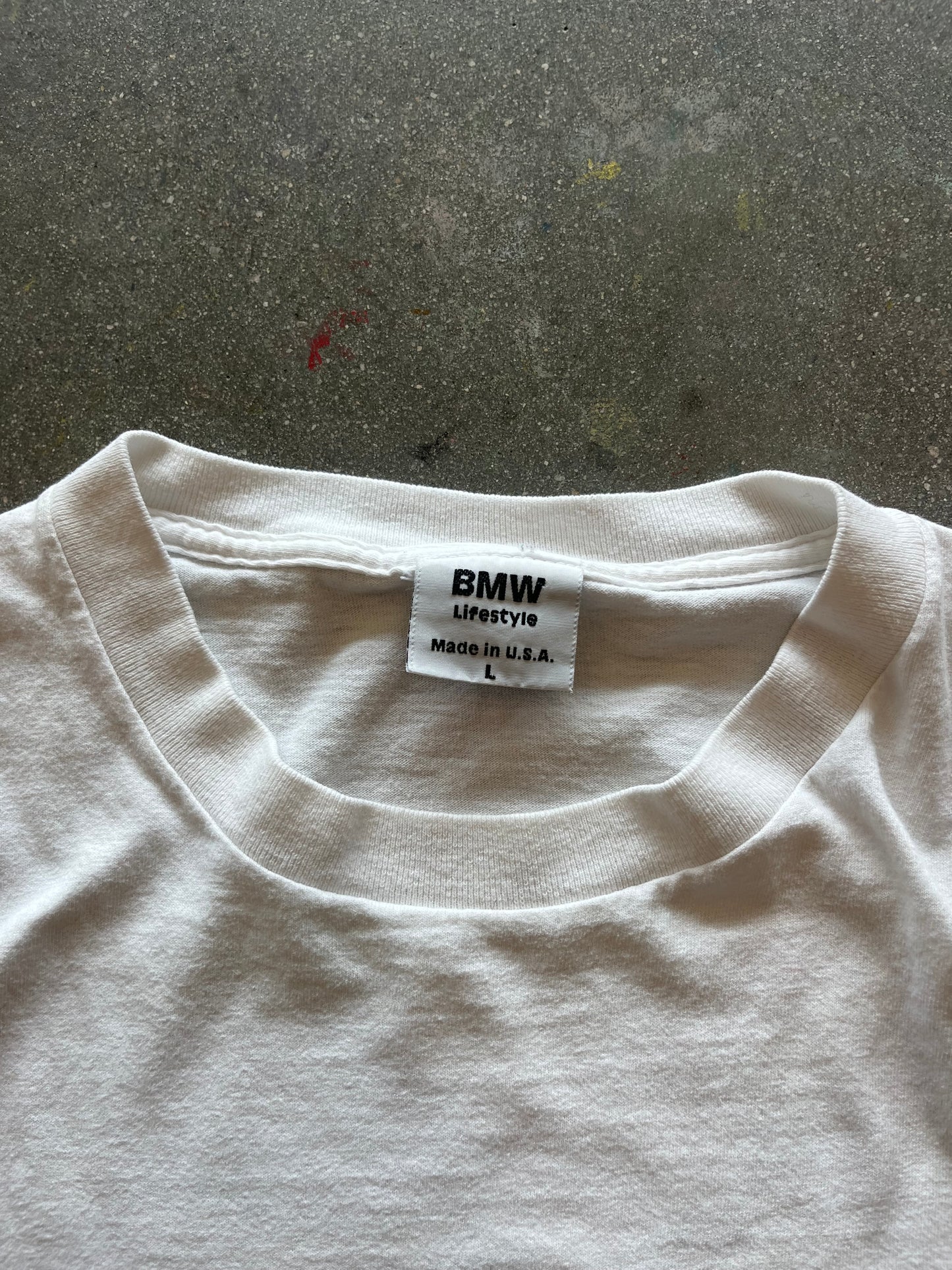 90’S BMW “THE ULTIMATE DRIVING MACHINE” TEE - L