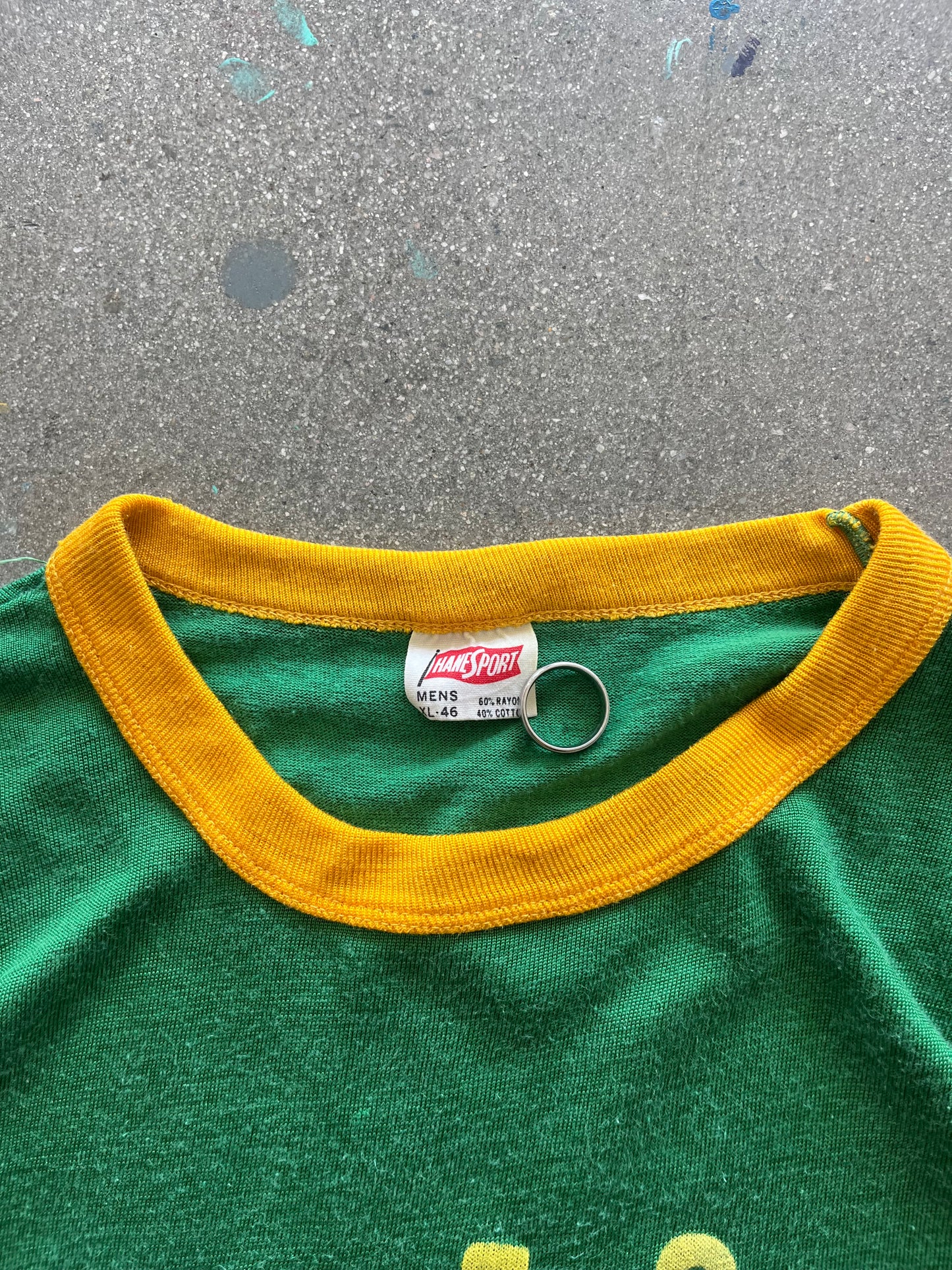 60’S TWO TONED “H.V.E.A” JERSEY TEE - L