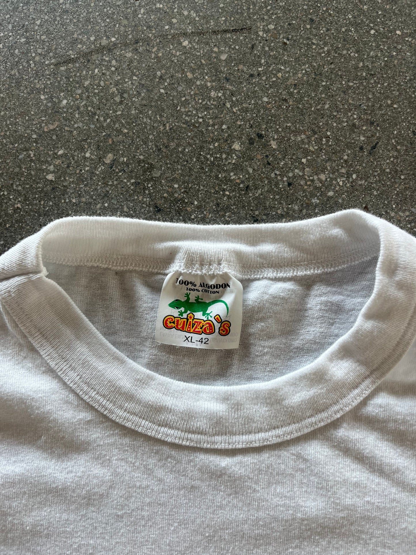 2000’S “ONE TEQUILA… FLOOR” TEE - BOXY L