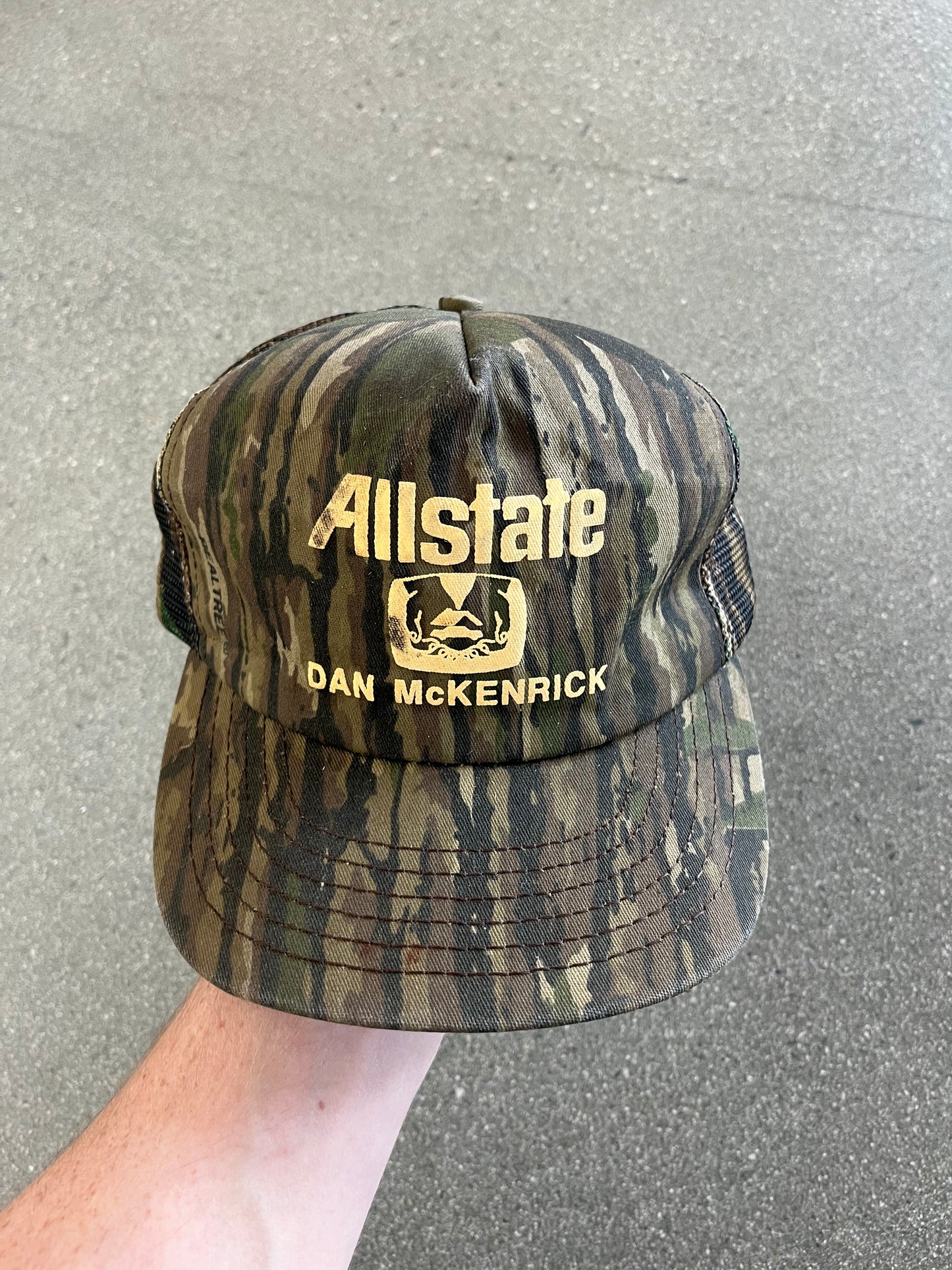 90’S REALTREE CAMO “ALLSTATE” HAT - ONE SIZE