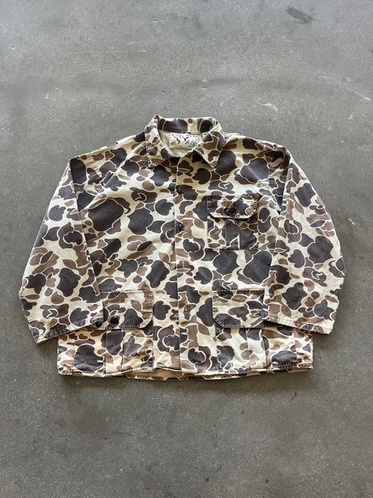 90’S DUCK CAMO CHORE JACKET - BOXY L