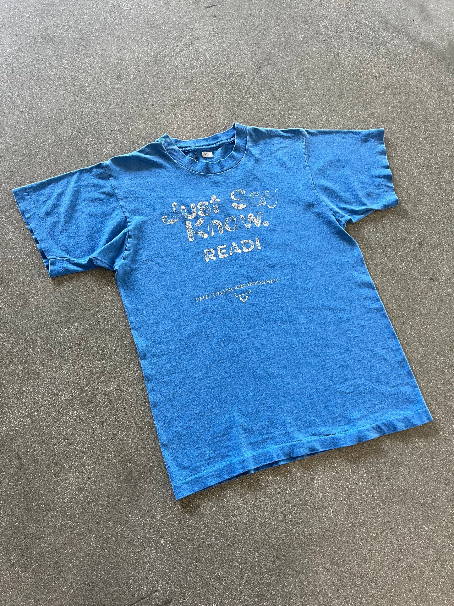 90’S FADED “JUST SAY KNOW.” TEE - M