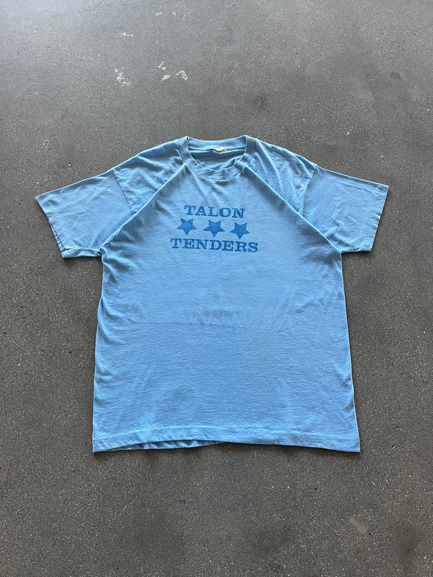 80’S “TALON TENDERS” STAR TEE - L