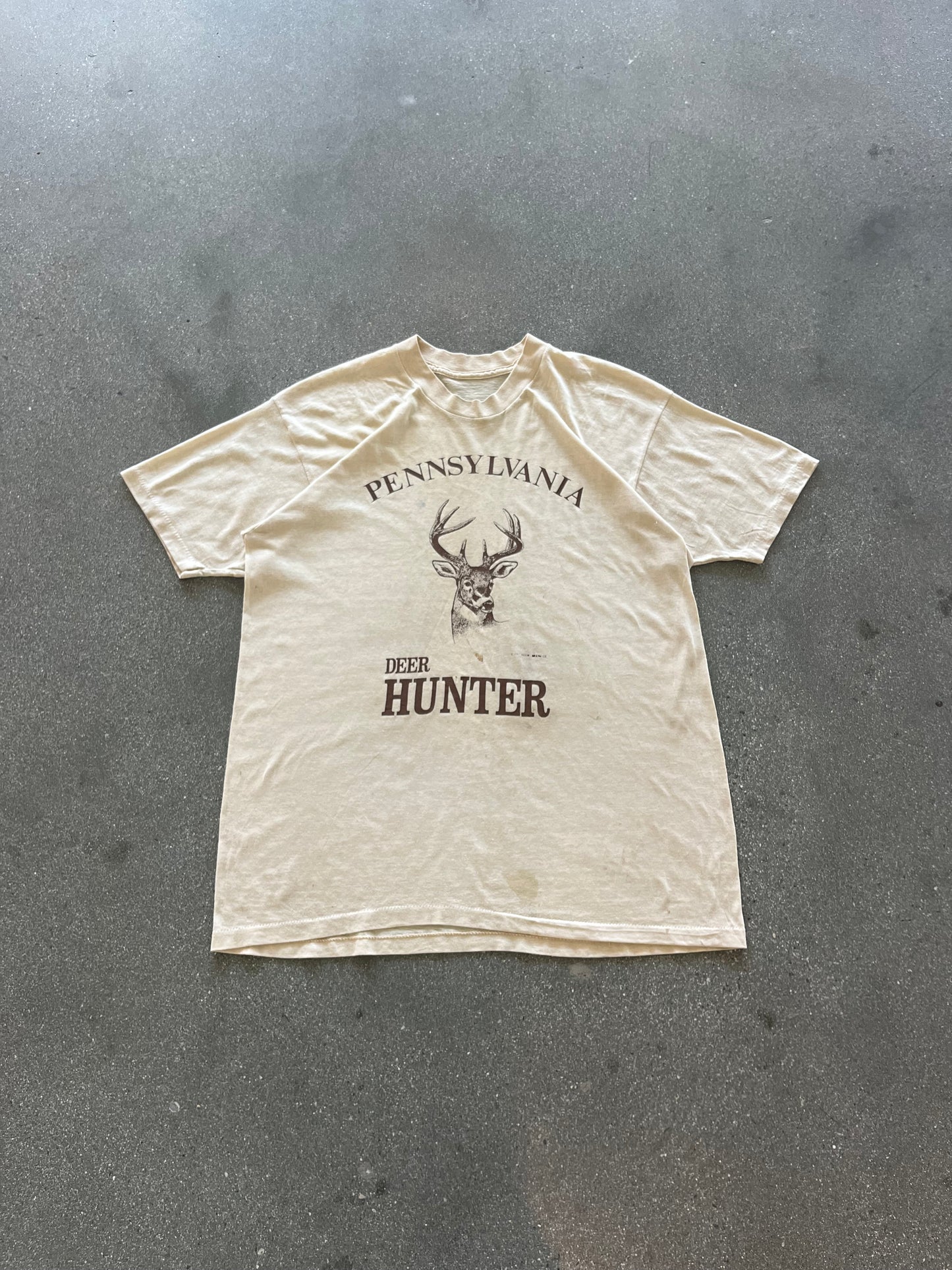 90’S “DEER HUNTER” TEE - L