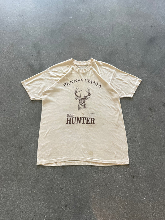 90’S “DEER HUNTER” TEE - L