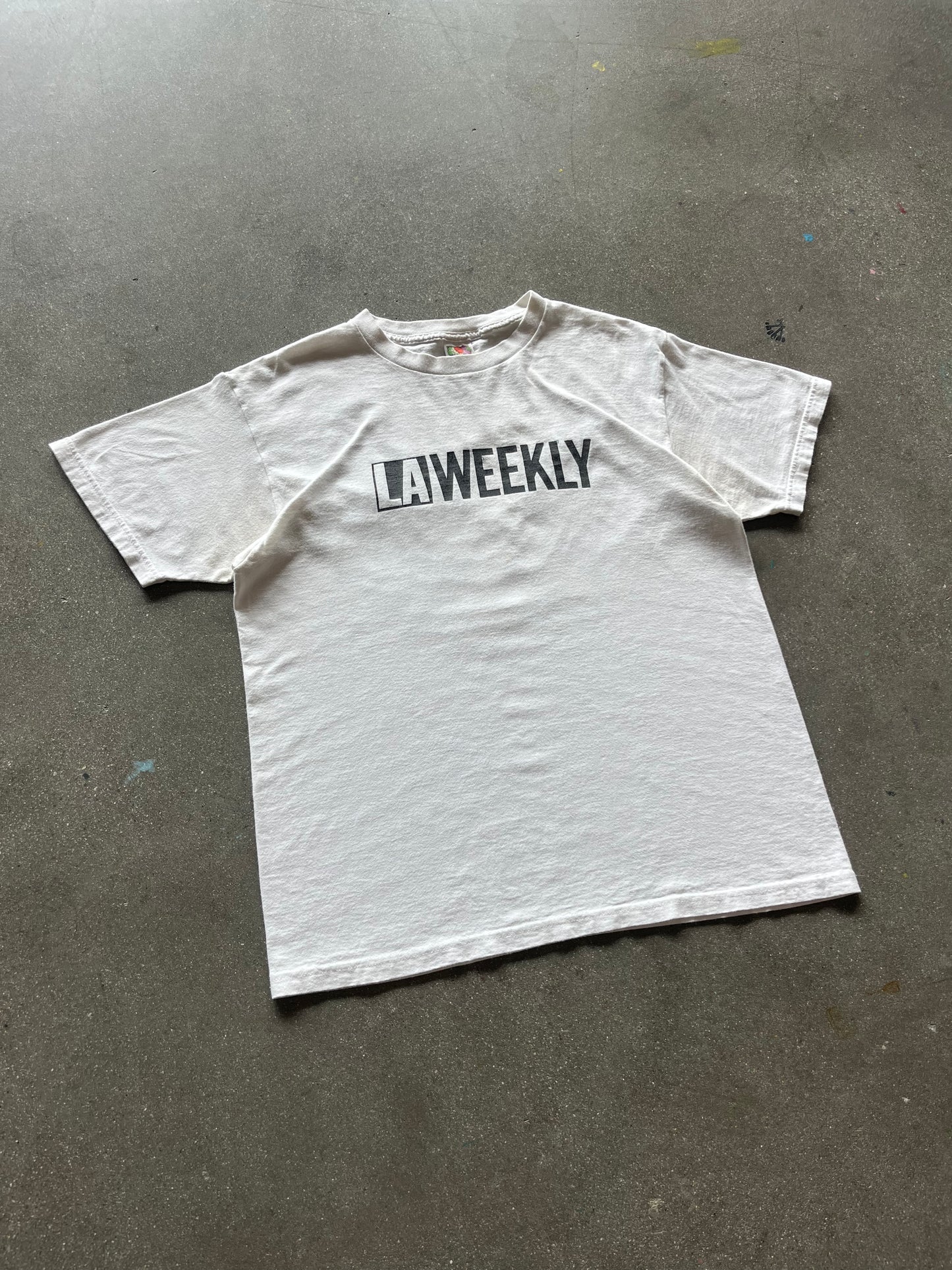 90’S LA WEEKLY PUBLICATION TEE - L